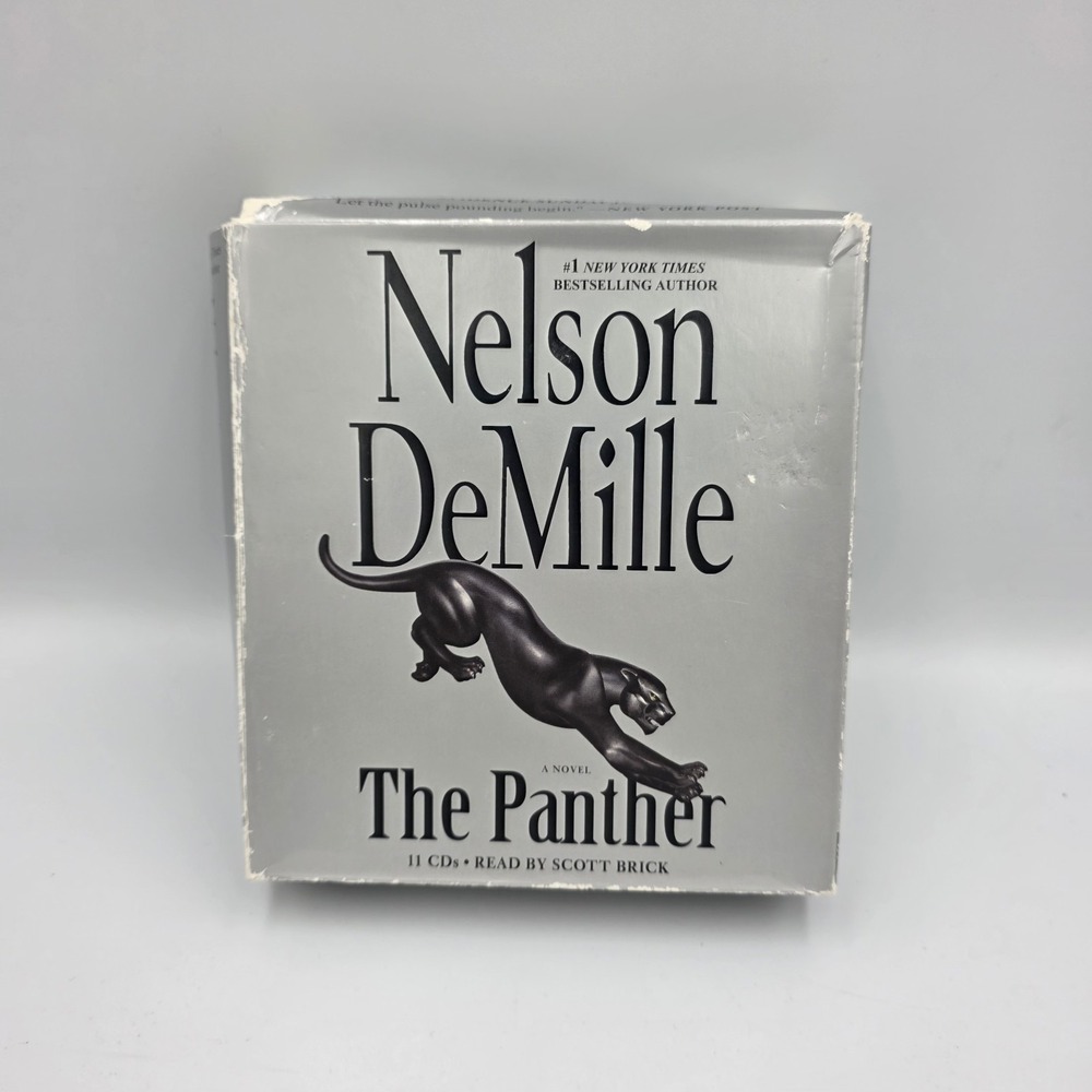 The Panther By Nelson‎ DeMille Unabridged Audiobook 11 CD's